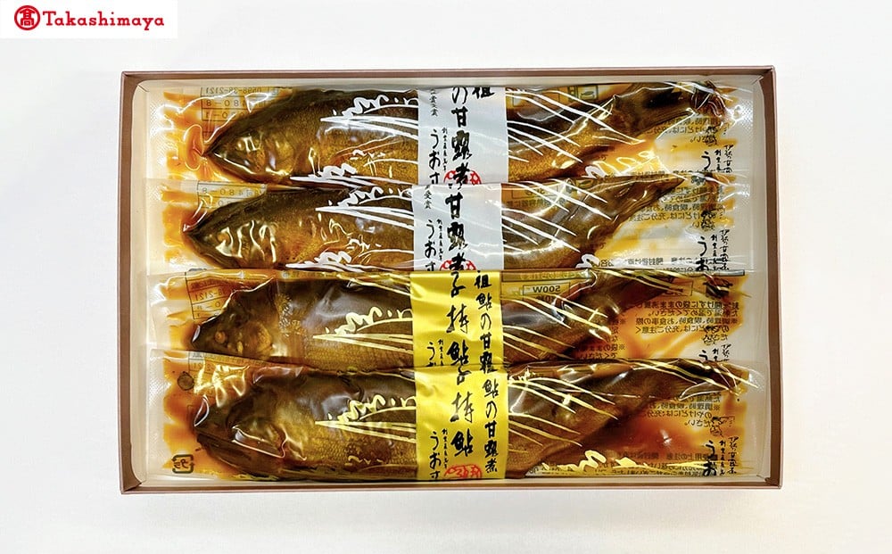 
            【高島屋選定品】＜うおすけ＞鮎・子持鮎甘露煮詰合せ　ＵT－０１　TSY-02-01
          