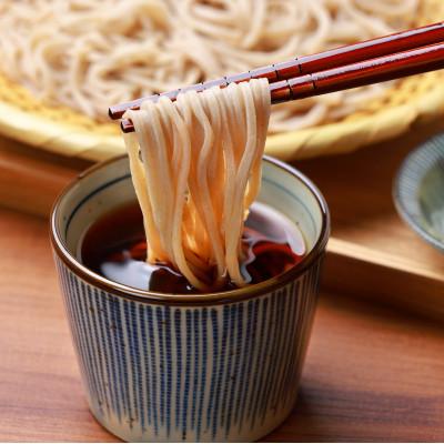 ふるさと納税 長野県 【信州のそば工房から本生手打ちそばをお届け】雪村そば8人前【冷蔵便】 |  | 01