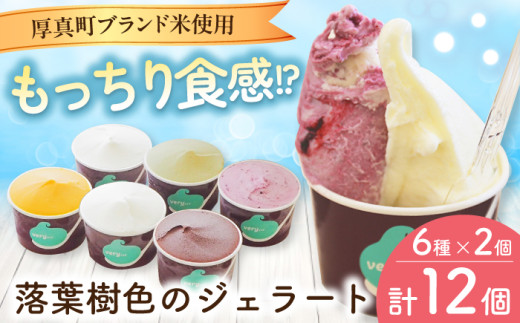 very motch 米粉のジェラート6種×2セット 《厚真町》【株式会社クーバル】じぇらーと あいす ジェラート アイス セット アソート 食べ比べ 米粉 詰め合わせ ごほうび スイーツ ギフト 北海道 23000 23000円 [AXBQ007]