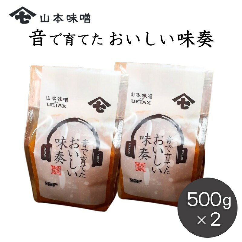 【ふるさと納税】音で育てたおいしい味奏500g×2