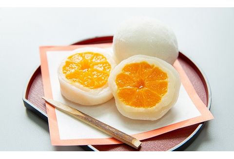みかん 大福 (15個入り) | 手造りおかしの乃むら 蜜柑 お菓子 菓子 スイーツ 和菓子 和スイーツ 手作り みかん 大福 岐阜 岐阜県 美濃加茂市 美濃加茂 みのかも 送料無料