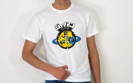 伊賀市 マンホールTシャツ 白【Sサイズ】【jnud0001-1】