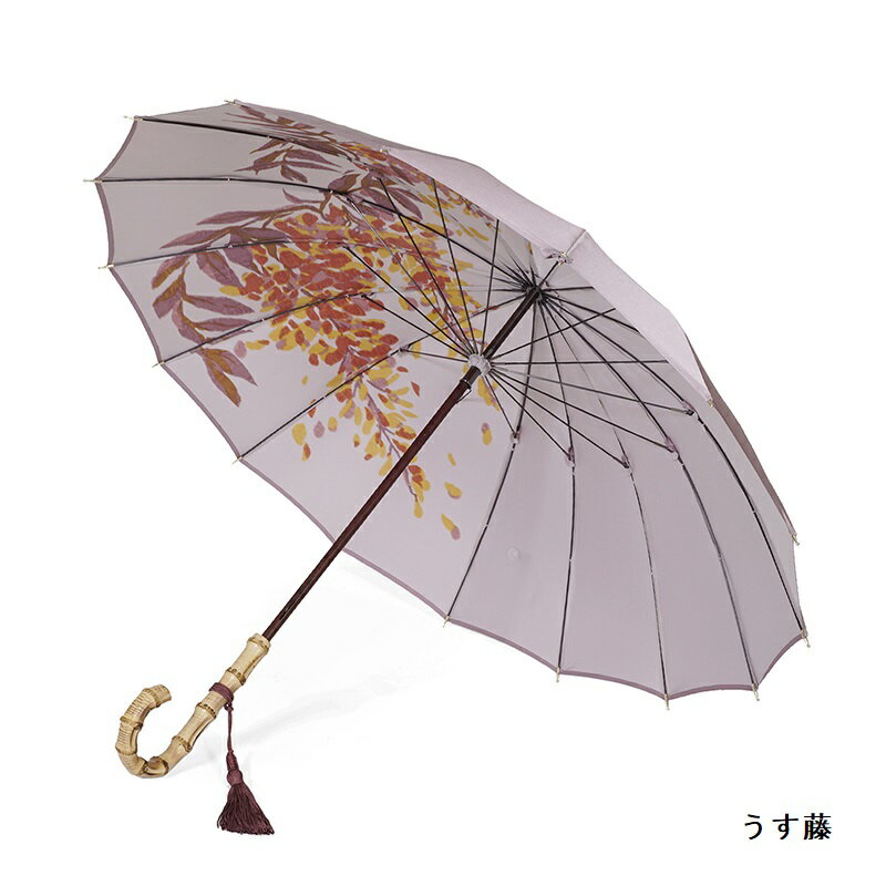 【ふるさと納税】【前原光榮商店】婦人用雨傘 藤ごころ-カーボン〈お名入れ不可〉[手元：寒竹] 選べる 4色 レディース 女性 スーツ ビジネス 通勤 贈答 プレゼント ギフト 誕生日