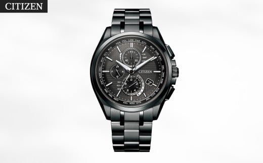 
            シチズン 腕時計 メンズ アテッサ ブラックチタン™シリーズ AT8044-56E エコ・ドライブ 電波時計 (日中米欧対応) | 長野県 飯田市
          