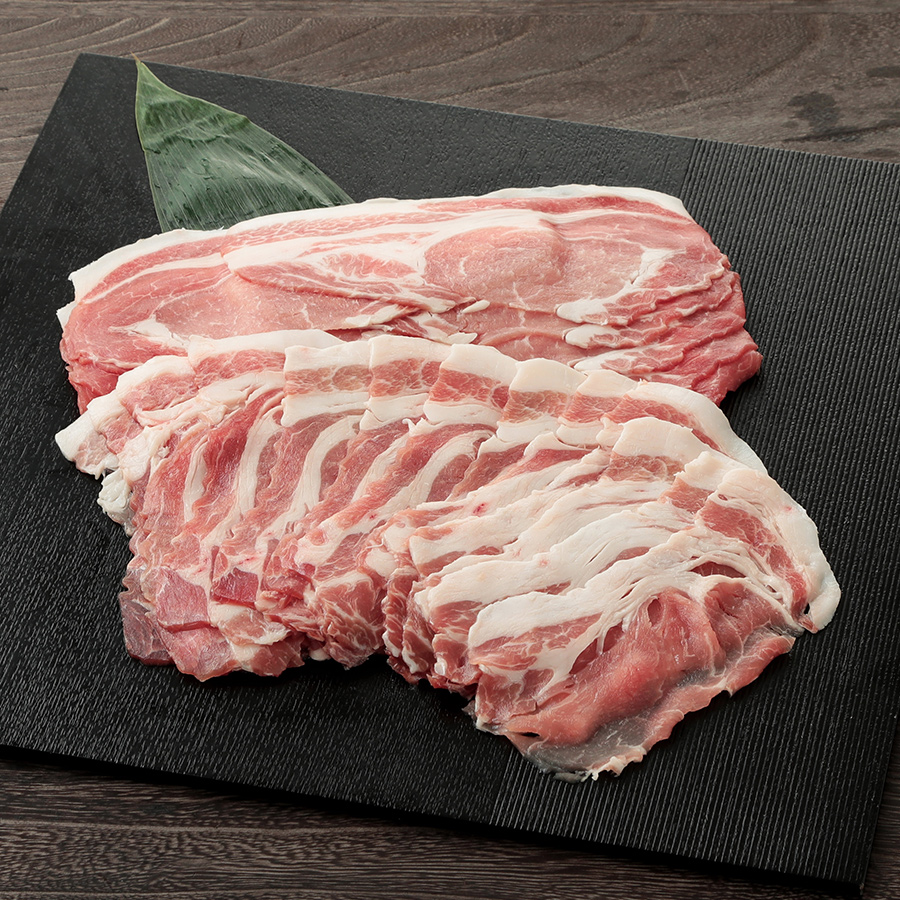 ＜松阪豚専門店　まつぶた＞松阪豚　すき焼き用（肩ロース・リブロース）各300ｇ