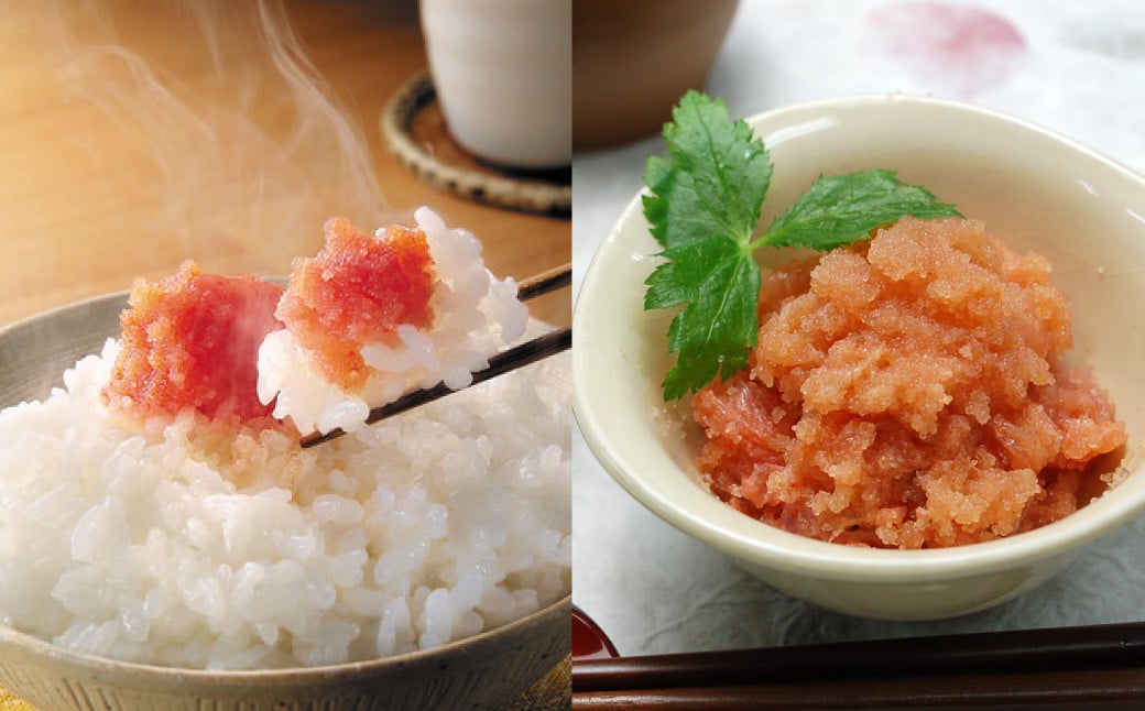 【博多の名物セット】九州産ハーブ鶏水炊き2人前＆辛子明太子切子450g 岡垣町