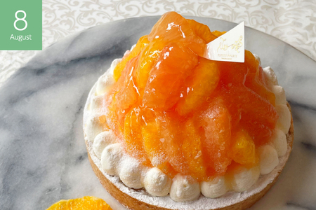 フルーツ タルト 夏香 パイン オレンジ ＆ ピンクグレープフルーツ 各回 1ホール 14cm 3回 定期便 総計3ホール [心優-Cotoyu Sweets- 長崎県 平戸市 hr42bgy4203