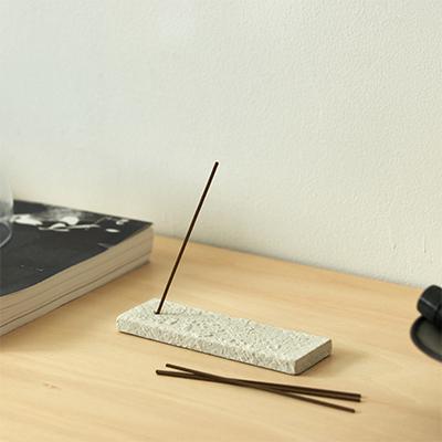 ふるさと納税 瑞浪市 Clay Incense Holder(WHITE)