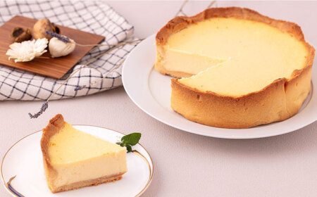 横須賀チーズケーキ 6号サイズ 濃厚ベイクドチーズ  チーズケーキ レモン風味 チーズケーキ こだわりチーズケーキ 横須賀チーズケーキ 【パティスリーハダ】 [AKAM008]