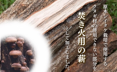 0C3-06 クヌギ 薪 12kg （大分県豊後高田産）