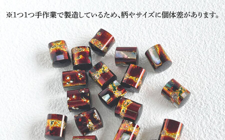 若狭塗イヤリング BLOMINA(マホガニー) / イヤリング 若狭塗 伝統工芸品 小浜 / 若狭塗センター[BFEE004]