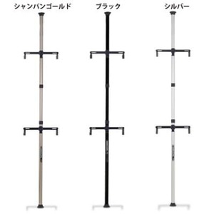 ミノウラのバイクタワー25D　自転車展示台　2台用　シャンパンゴールド【1643279】