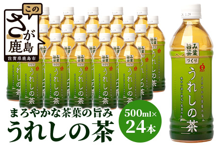 うれしの茶　500mlペットボトル×24本入箱買い セット お茶 飲料 緑茶 飲み切りサイズ B-664
