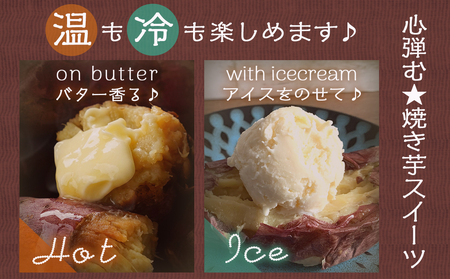 都城産べにはるか☆冷凍焼き芋☆500g×2袋_LE-3701_(都城市) ヘルシー スイーツ ひんやり やきいも 熟成 ねっとりとした甘み あったか焼き芋 冷やし焼き芋 冷凍配送 自然解凍 焼きいも