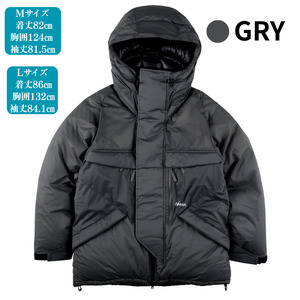 NANGA MOUNTAIN BELAY COAT ナンガ マウンテンビレー コート グレーL
