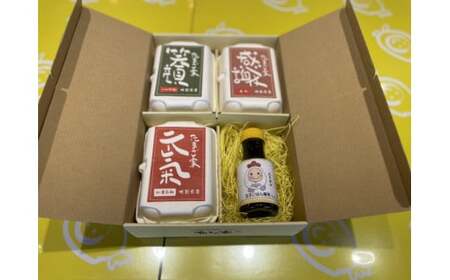 たまご家のこだわり卵かけごはんセット（卵3種＆卵かけごはん専用醤油）太良町産 卵 たまご家 卵かけごはん 卵とお醤油のセット 感謝 元気 笑顔 新鮮 濃厚 ご自宅用 ギフト 贈り物 卵かけご飯 たまご