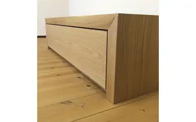 【120TVボード　オーク120cm/オーク・オイルフィニッシュ】扉を閉めたままでもリモコンが効く、天然木オーク材のテレビボード 家具 テレビ台 テレビボード TVボード AVボード 棚 リビングボー