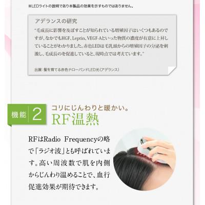 ふるさと納税 つくばみらい市 【ギフト包装】美ルル ブリリアントヘアーミニ(EMSリフトブラシ) ホワイト スカルプケア |  | 02
