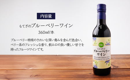 茂木産ブルーベリーを使用した　ブルーベリーワイン360ml×2本セット | ワイン ワイン ワイン  ワイン  ワイン  