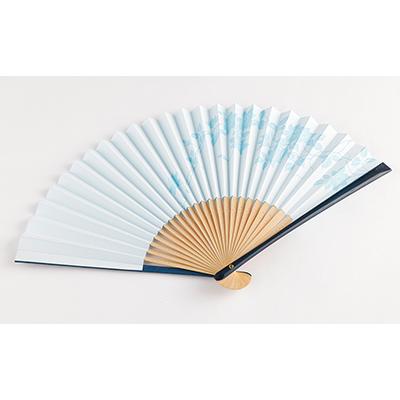 ふるさと納税 京都市 【伏見上野旭昇堂】漆喰京扇子(鉄泉) |  | 01