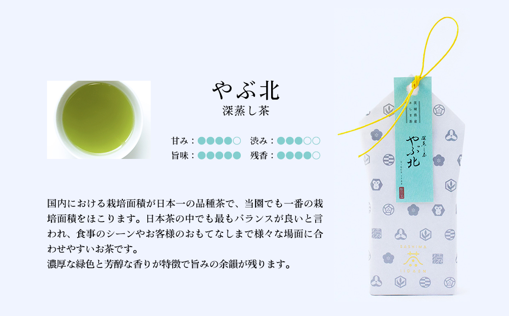 【境町産茶葉100%使用】シングルオリジン５品種飲み比べセット 合計400g 