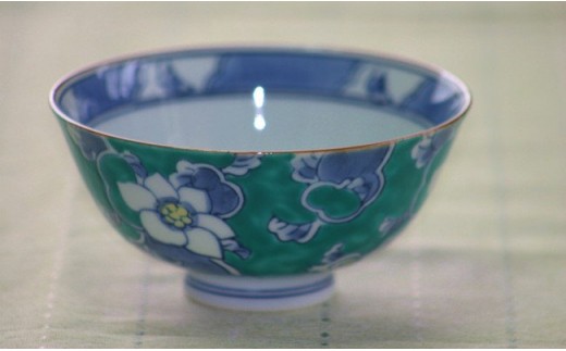 【伊万里焼】彩り唐花飯碗 茶碗（１個） H306_イメージ4