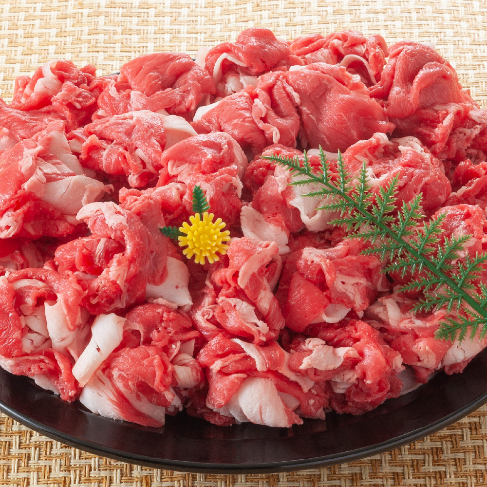 【3か月定期便】訳あり！佐賀産和牛切り落とし 1.2kg(600g×2P)×3回【肉 牛肉 ブランド牛 黒毛和牛 ふるさと納税】(H112318)