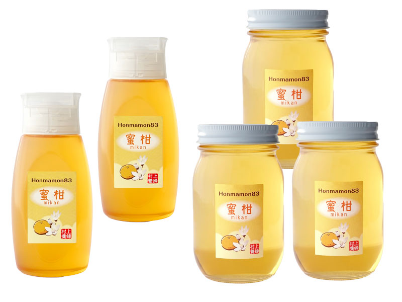 M451　蜜柑蜂蜜　５００ｇ×２本　６００ｇ×３瓶