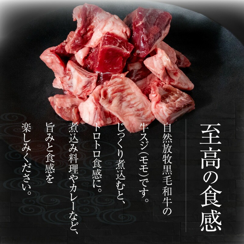 八崎牛の牛スジ(モモスジ)約900g N0105-YA3355