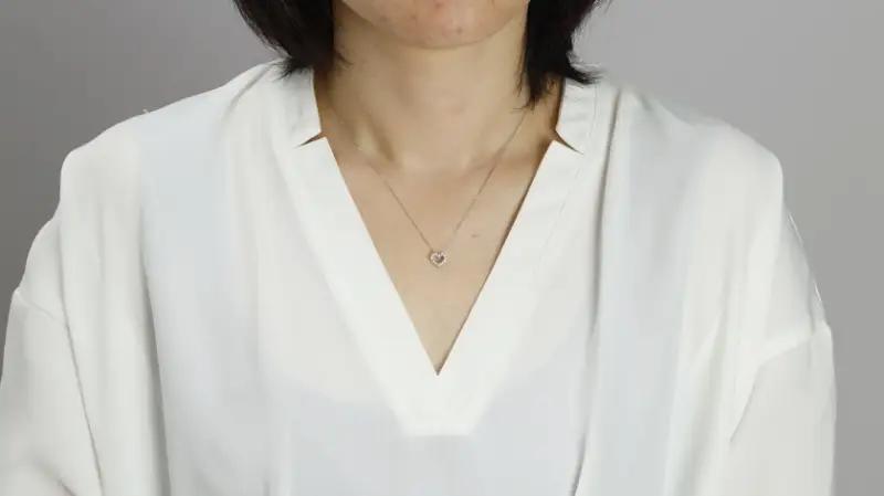 PT950ダイヤモンドペンダント（10500098）