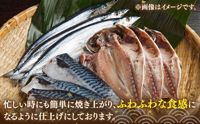 地魚 田舎干物セット 5種《壱岐市》【魚助】 干物 ひもの 海産物 朝食 海鮮 アジ あじ カマス イワシ アジの開き [JFX005]