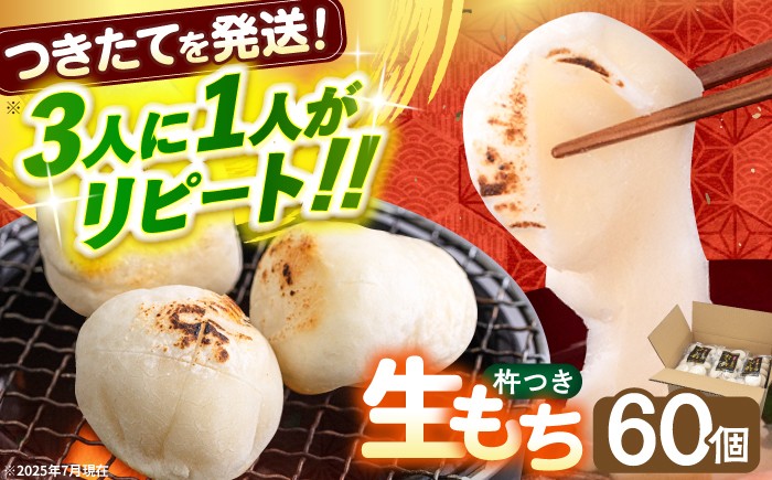
                  【つきたて発送】 本格 杵つき 生もち 60個 (10個×6パック)《築上町》【アルク農業サービス合同会社】 餅 お餅 もち 丸もち おもち 保存料不使用 添加物不使用 お雑煮 ぜんざい 焼き餅 きなこもち おやつ [ABAB001] 15000 15000円
                