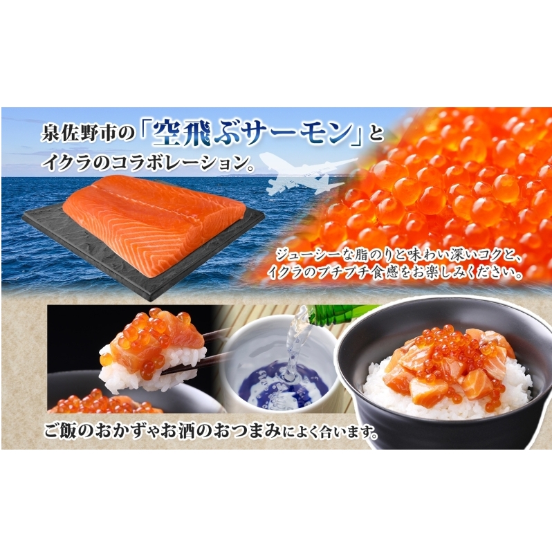 特製醤油タレ サーモンいくらのルイベ漬け 合計170g【小分け 85g×2P おつまみ 晩酌 お酒のあて ご飯のお供 北国からの贈り物】 005A711_イメージ3