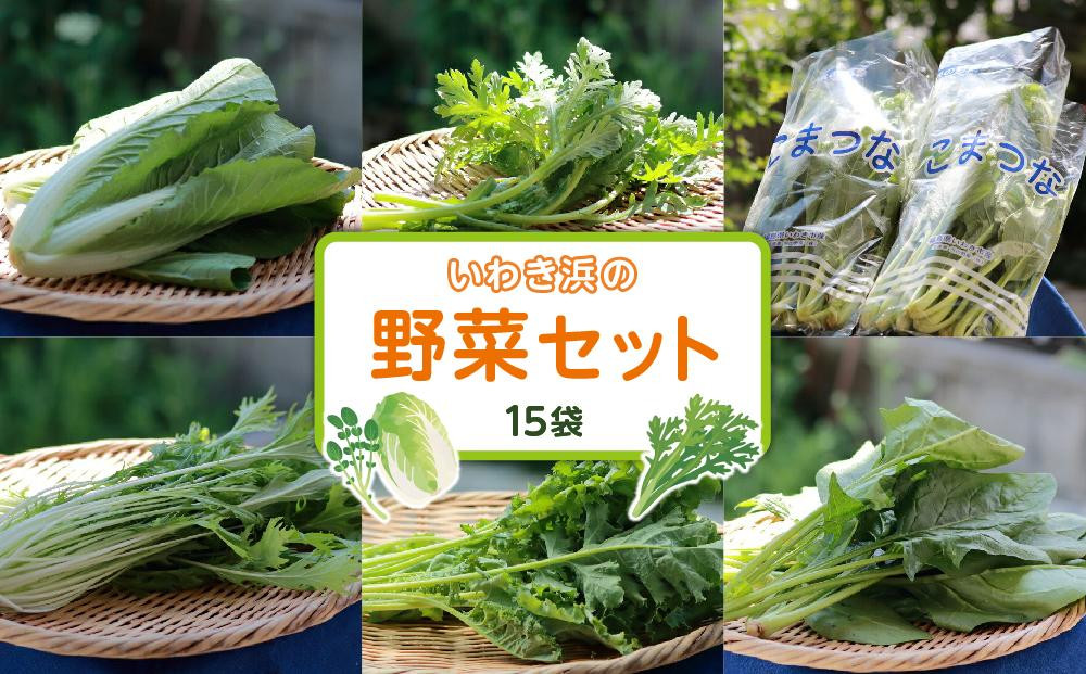 
いわき浜の野菜セット（いわき市産の野菜詰め合わせセット）
