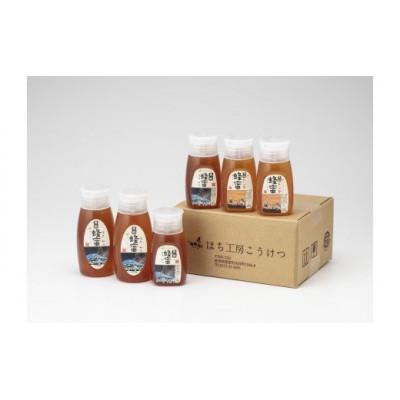 ふるさと納税 恵那市 恵那蜂蜜6本セット蓮華蜂蜜300g2本、百花蜂蜜300g500g各1本、栗蜂蜜300g500g各1本