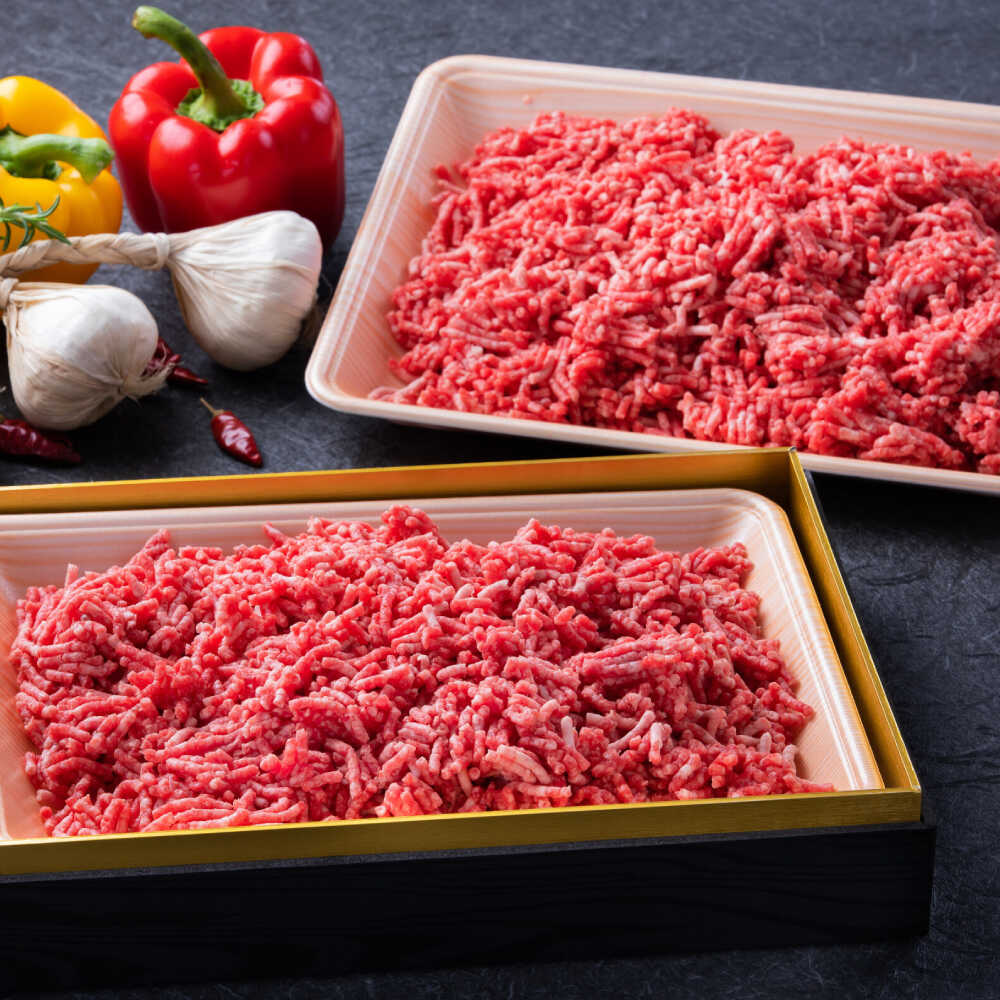 【ふるさと納税】【ロマ佐賀】【年内配送】厳選佐賀牛 挽肉 800g / ブランド牛 黒毛和牛 牛肉 / 佐賀県 / 有限会社片岡精肉店 [41AEAC020]