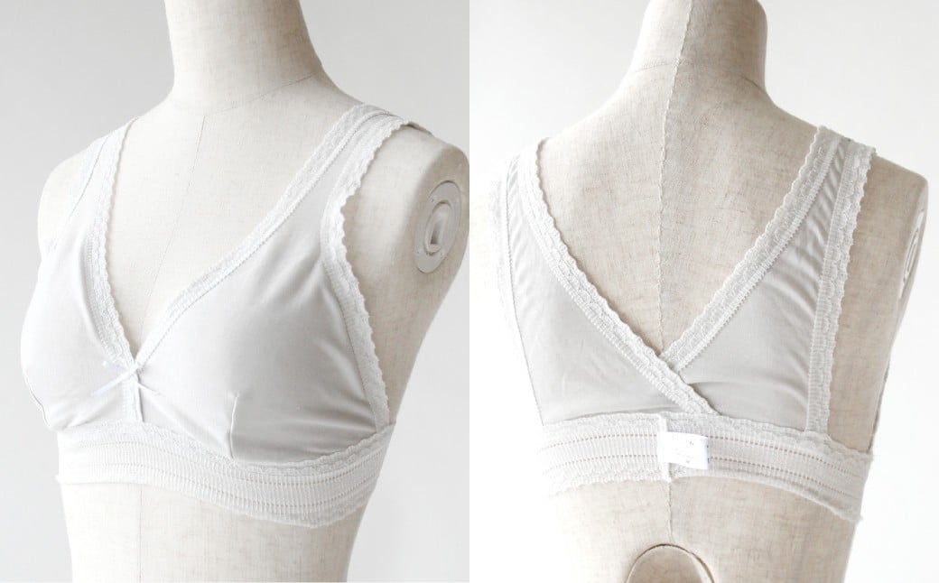 シルク／ソフトブラ　グレー