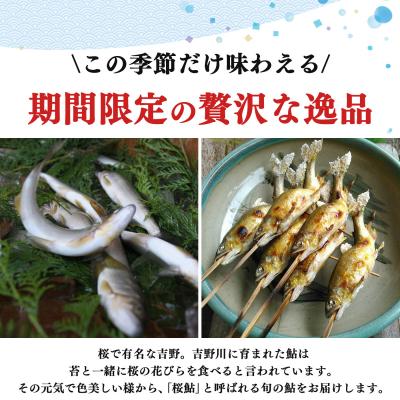 ふるさと納税 吉野町 桜鮎の塩焼　6尾入 |  | 02