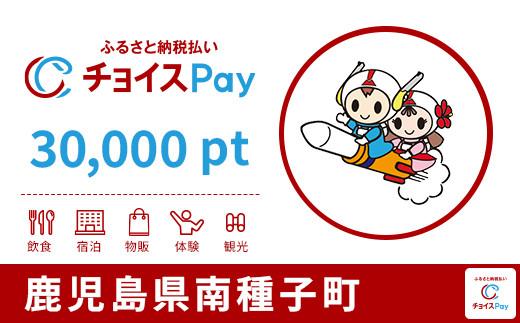 
            南種子町チョイスPay 30,000pt【会員限定のお礼の品】
          