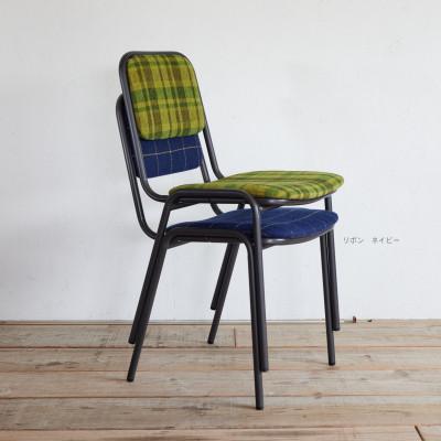 ふるさと納税 富田林市 Campus Chair(キャンパスチェア)リボン ネイビー【SWOF】 |  | 02