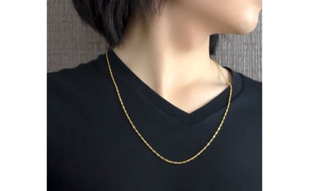 24金 純金 ネックレス メンズ チェーンのみ ネックレスチェーン 造幣局検定刻印付 スクリューチェーン 60cm ゴールド k24 24k 地金 ジュエリー シンプル ギフト