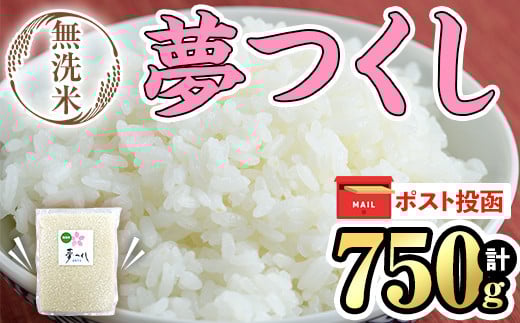 ＜ポスト投函・数量限定＞無洗米・真空パック「夢つくし」(750g)お米 おこめ 米 こめ コメ 白米 無洗米 福岡県産 夢つくし 真空 真空パック 750グラム 5合 ごはん ご飯 常温 常温保存 非常食 防災 災害備蓄 キャンプ アウトドア【ksg1687】【朝ごはん本舗】