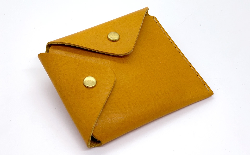 
                  渋沢栄一翁 コンパクト財布 （ イエローB ） コンパクト フランス革 財布 小物 牛革 革 革製品 収納 収納品
                