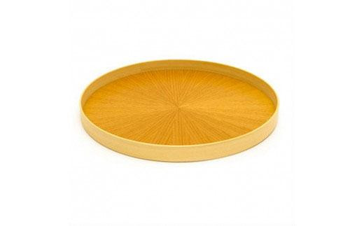 Round Rays Tray S ケヤキ Zelkowa  ｜トレー プレート お皿 皿 食器 インテリア