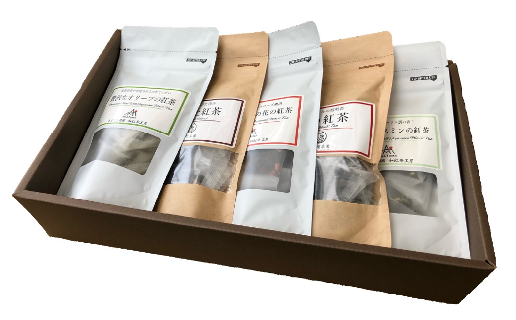 マテリアル ブレンド ティー セット ティーバッグ 計5種