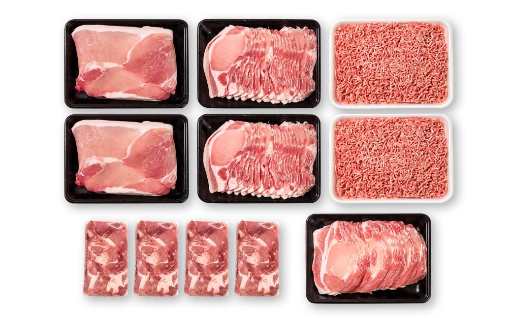 宮崎県産豚肉 満載Aセット4.5kg 小分け＜58-53a＞