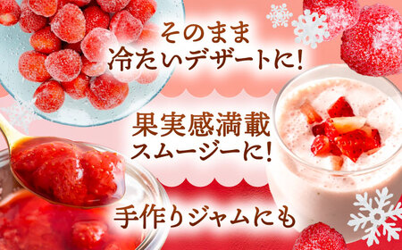 冷凍苺 1kg 果物 フルーツ 紅ほっぺ やよい姫 かんな姫 愛西市 / くぼ苺農園 【配達不可：離島】[AECJ025]
