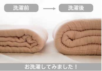 【洗うたびにふっくら、やわらか】三河木綿　8重ガーゼケット　シングルサイズ_ピンク【G0199】