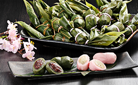 港製菓 笹だんご（10個）・笹ざくら（10個）セット 和菓子 スイーツ 団子 