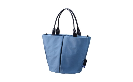 豊岡鞄　For The Blue Marche Tote M （Oブルー）